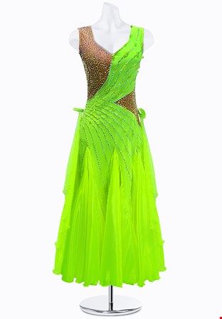 Electric Twirl Ballroom Gown AM-B3421