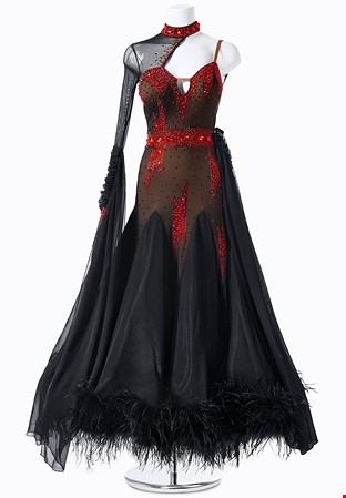 Enchanted Castle Ballroom Gown MFB0108