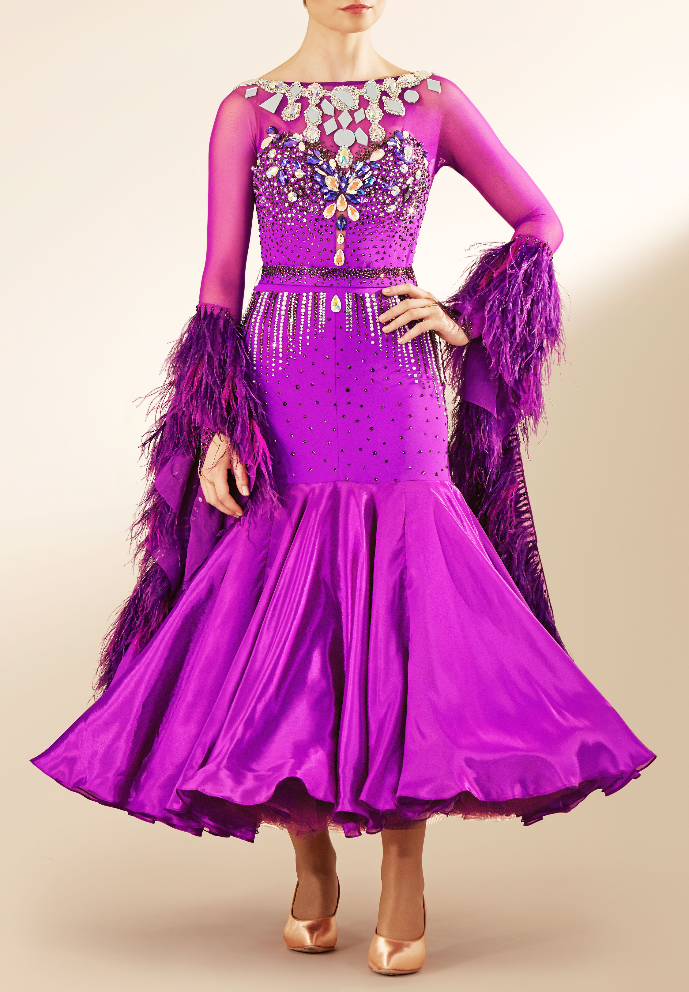 Enchanting Magic Mirror Sweetheart Ballroom Gown PC-WB19013