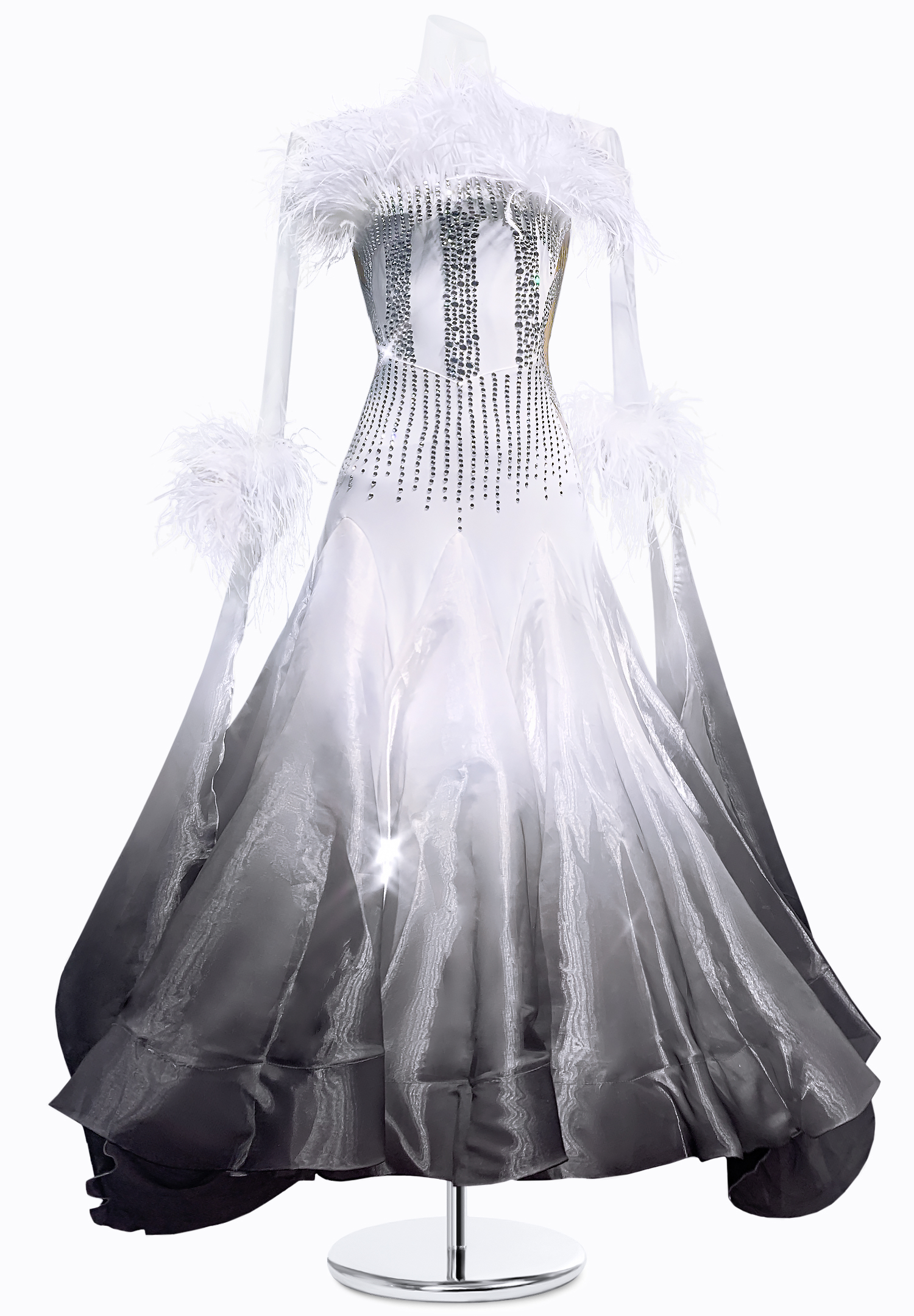 Faded Feather Ballroom Gown PR-B200009