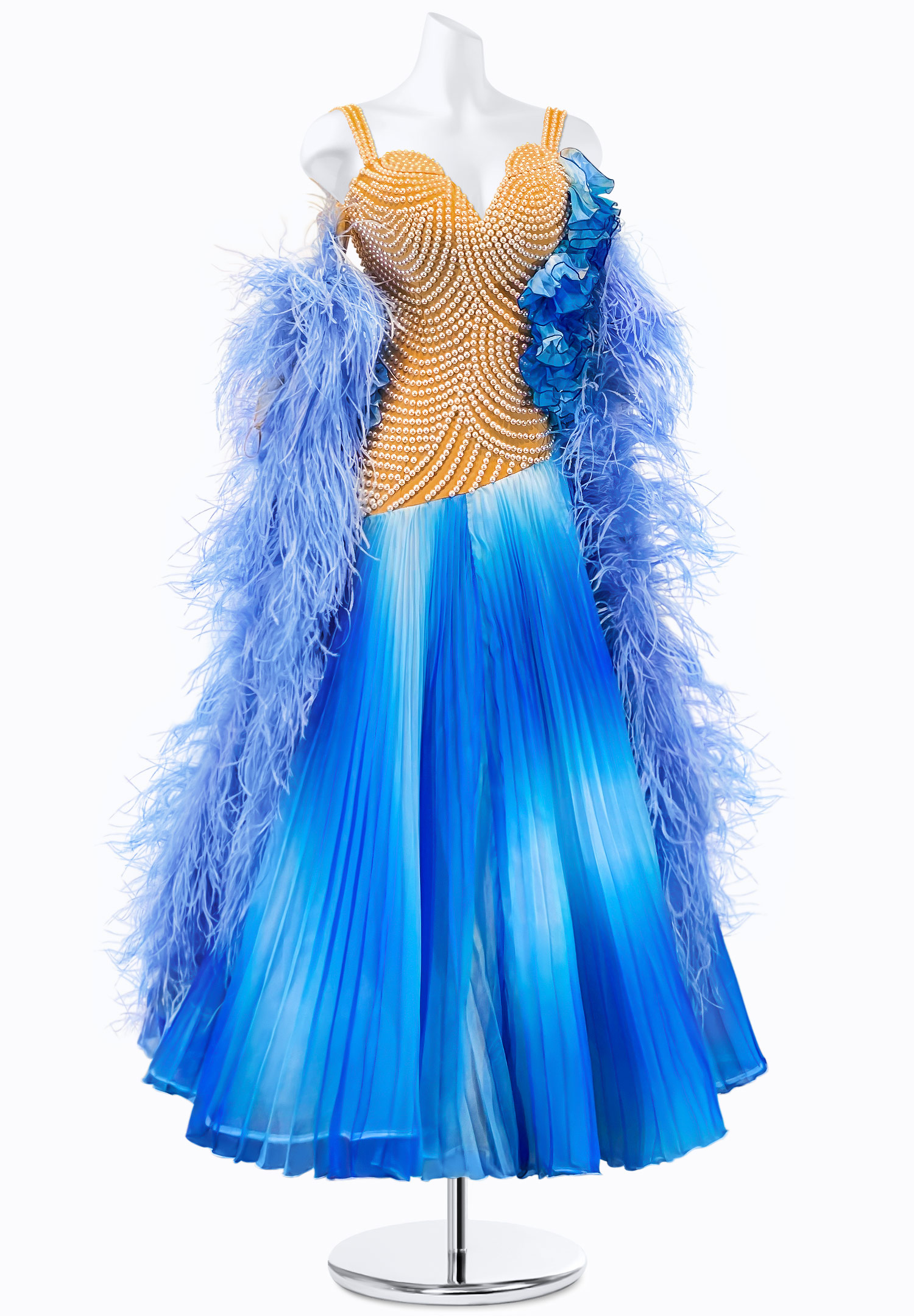 Faded Pearl Ballroom Gown PR-B220012