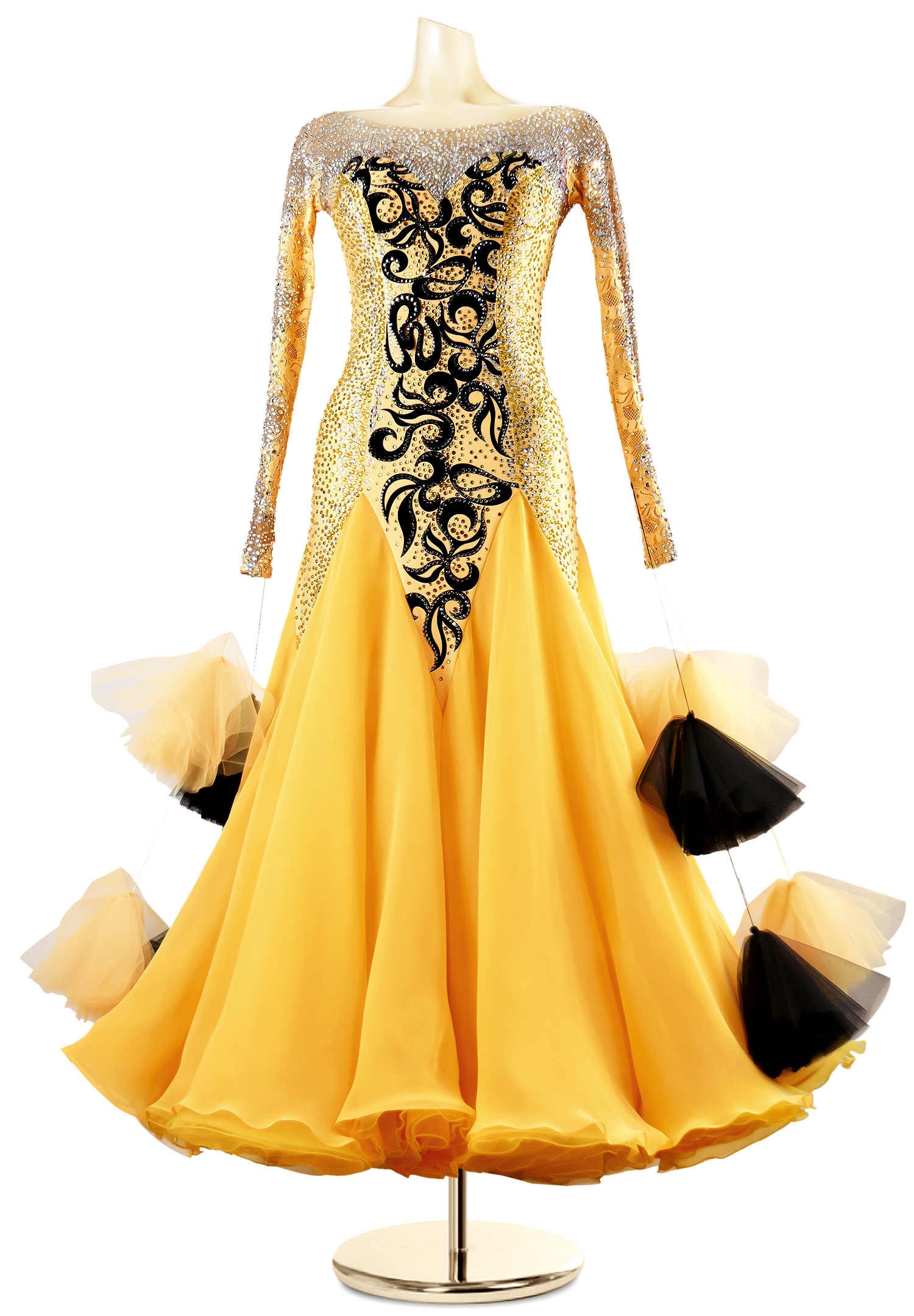 Fantasy Flower Float Ballroom Dance Dress PC-WB18021