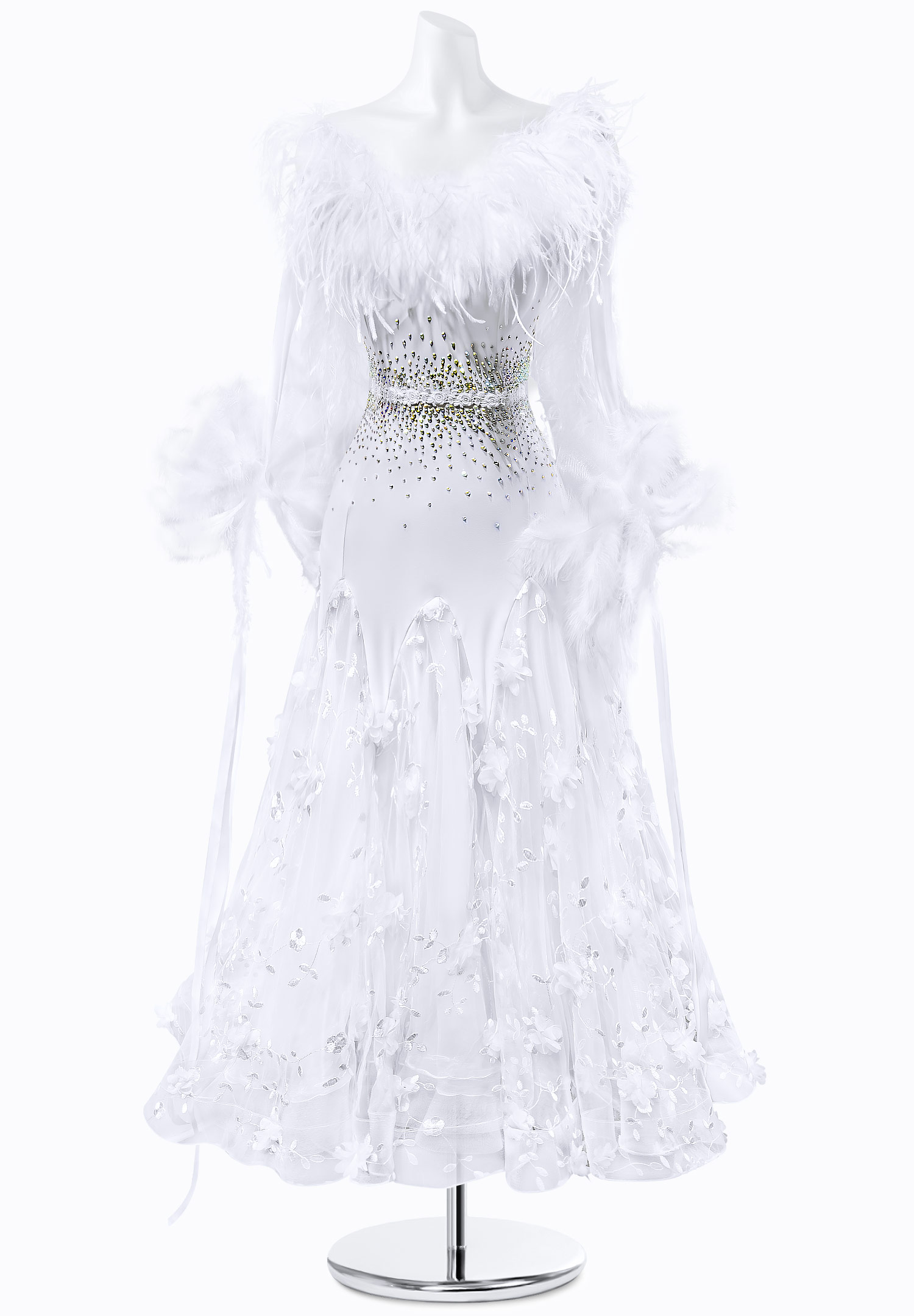 Floral Fantasy Ballroom Gown AM-B3349