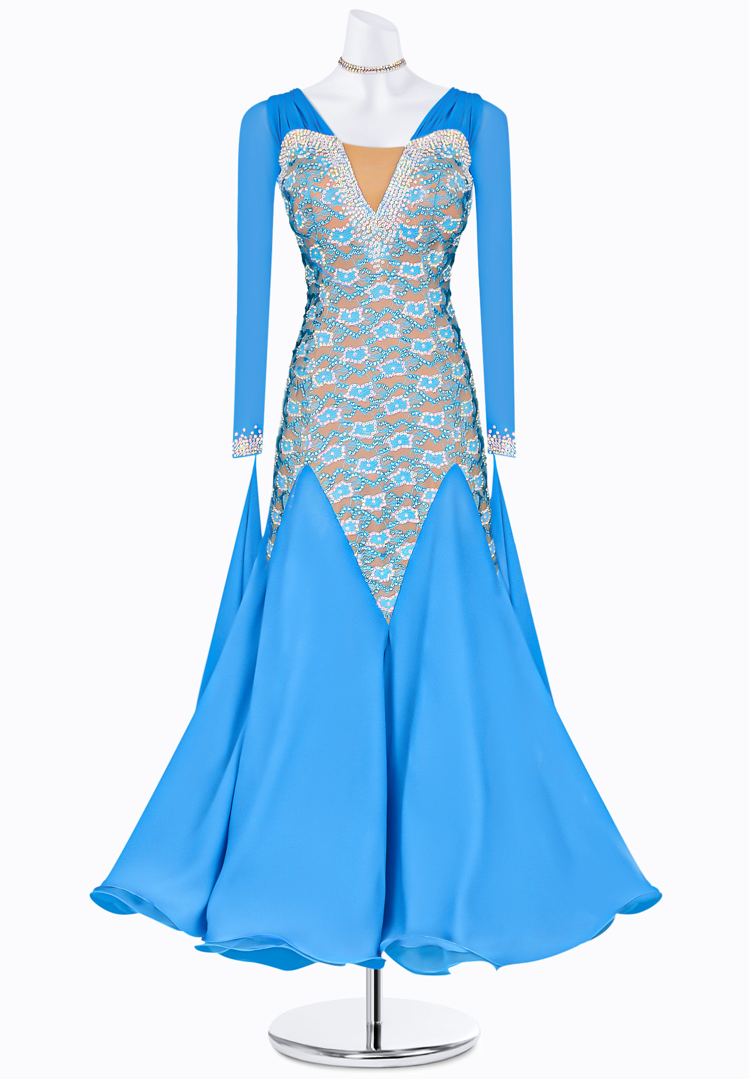 Floral Lace Ballroom Gown JT-B3215