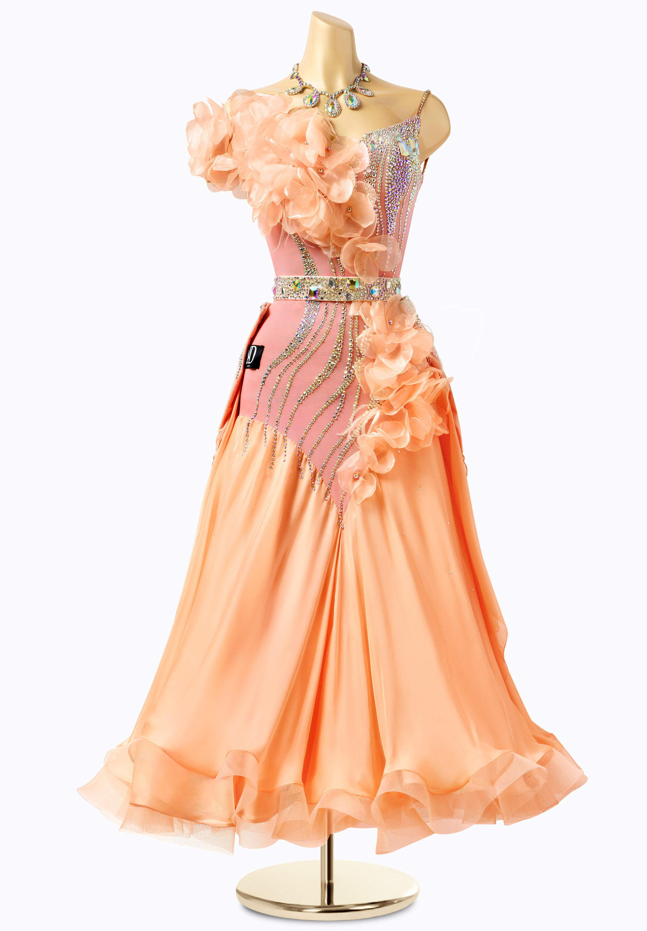 Floral Sunrise Ballroom Gown AD-B2909