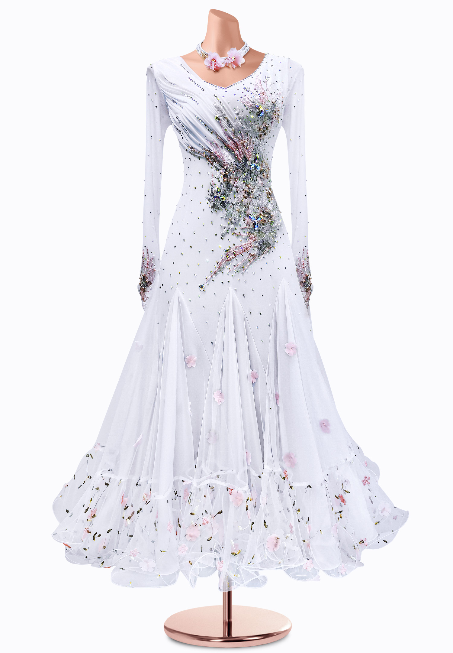 Floral Whisper Ballroom Gown AM-B3461