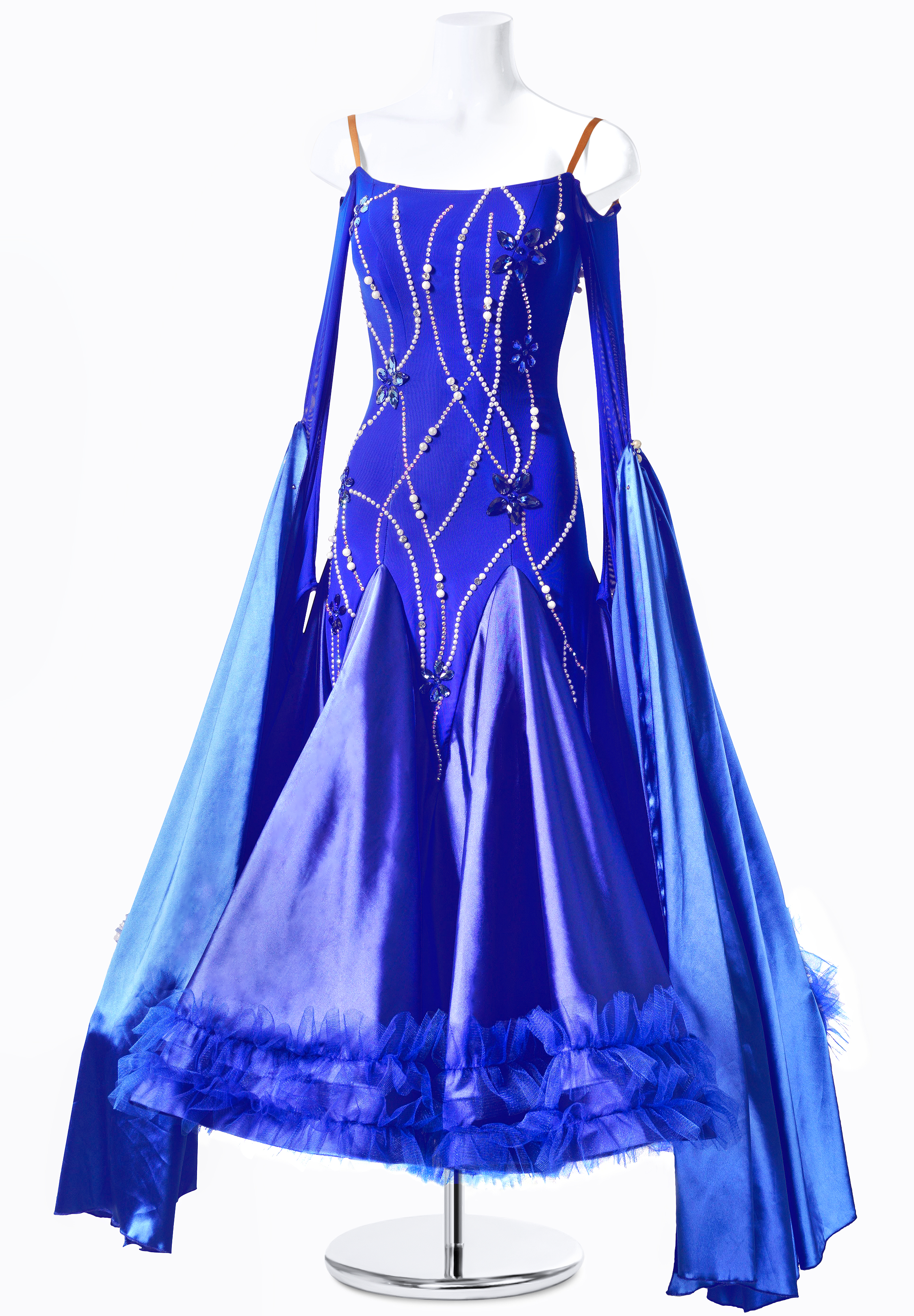 Mf by Ballroom Ave Forget Me Not Ballroom Dance Gown MF B0072