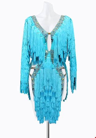 Fringe Charm Latin Dress PR-L215181