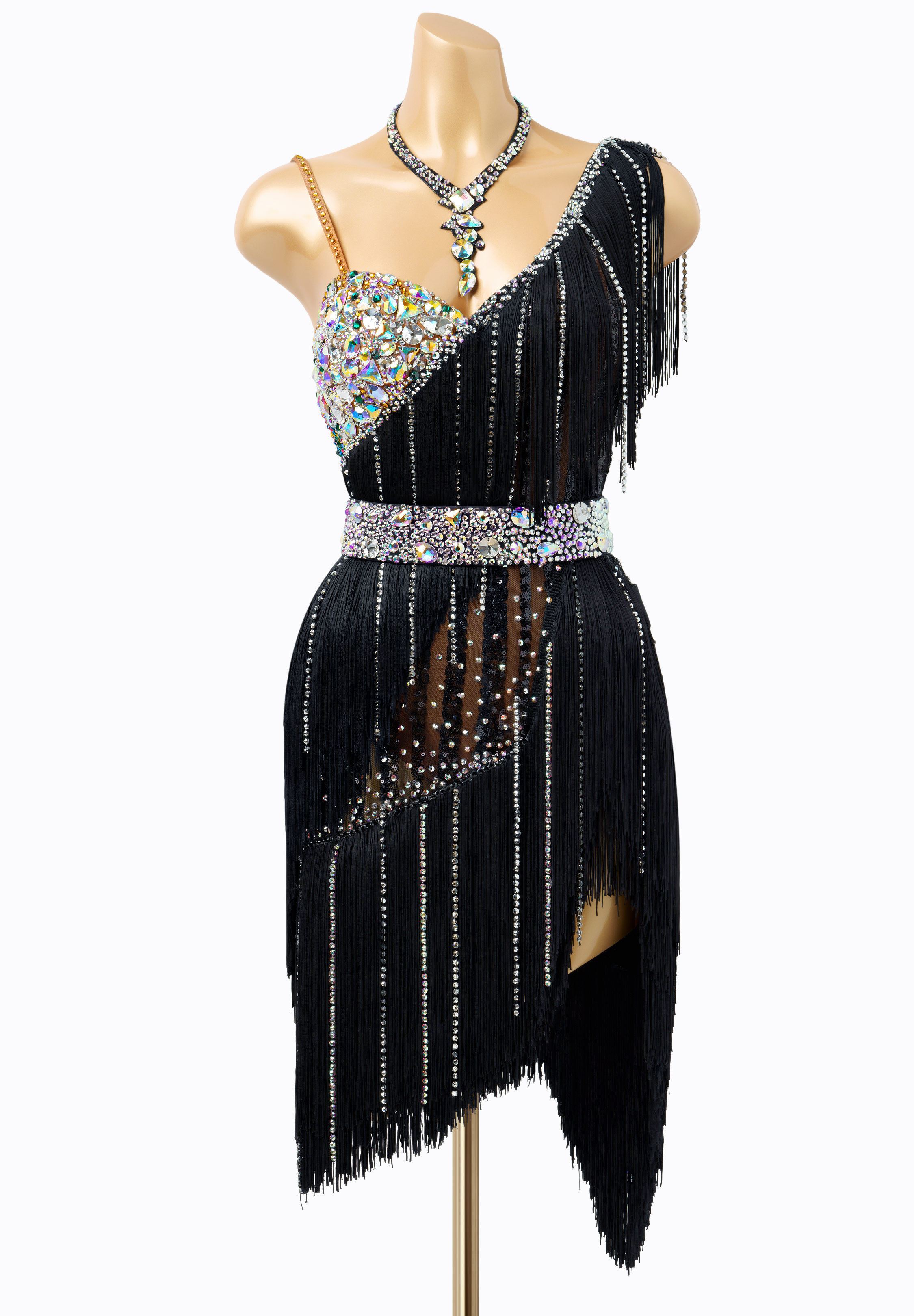 Fringe Emotion Latin Dress AD-L2913