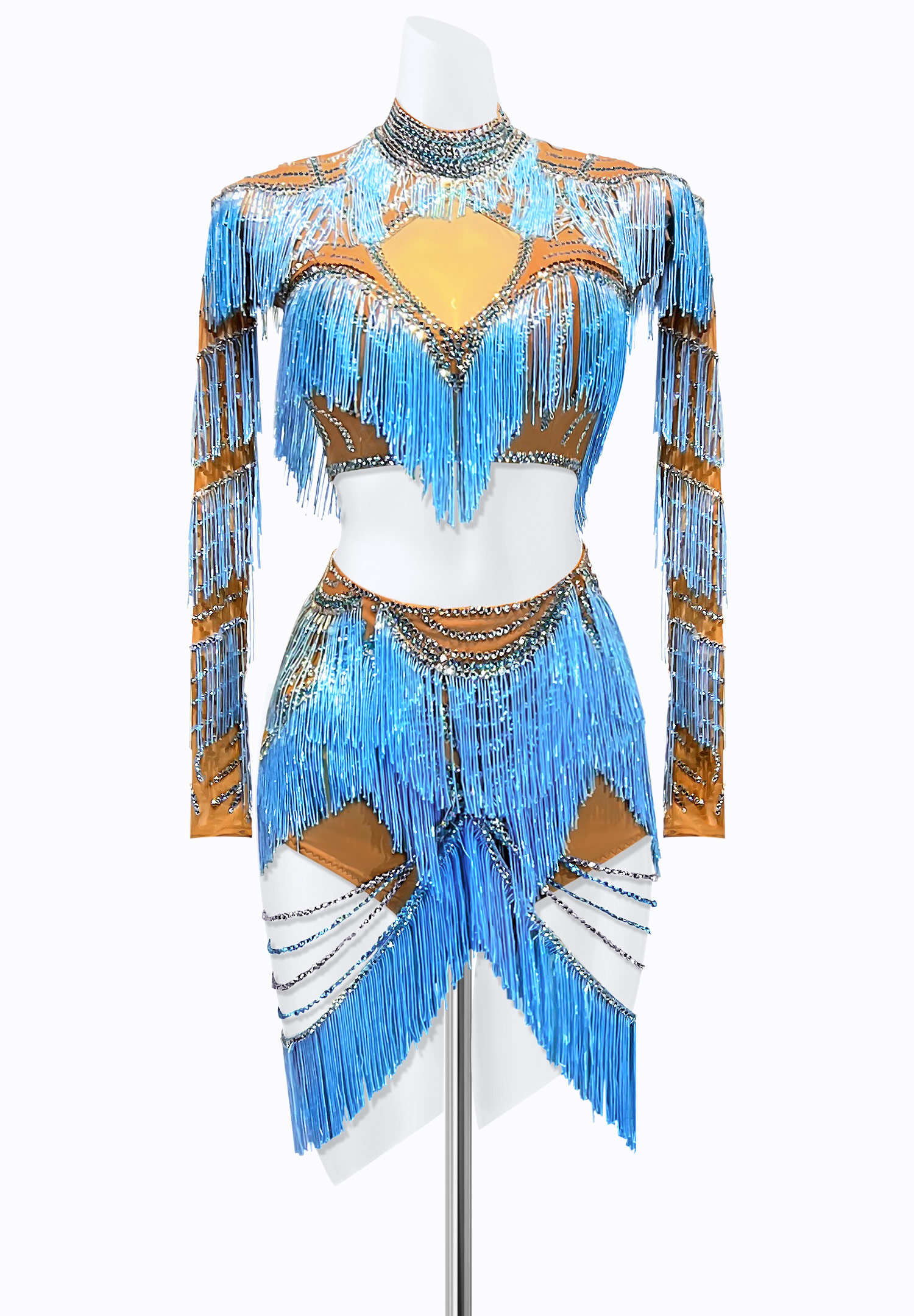 Fringe Idol Latin Dress PR-L215223