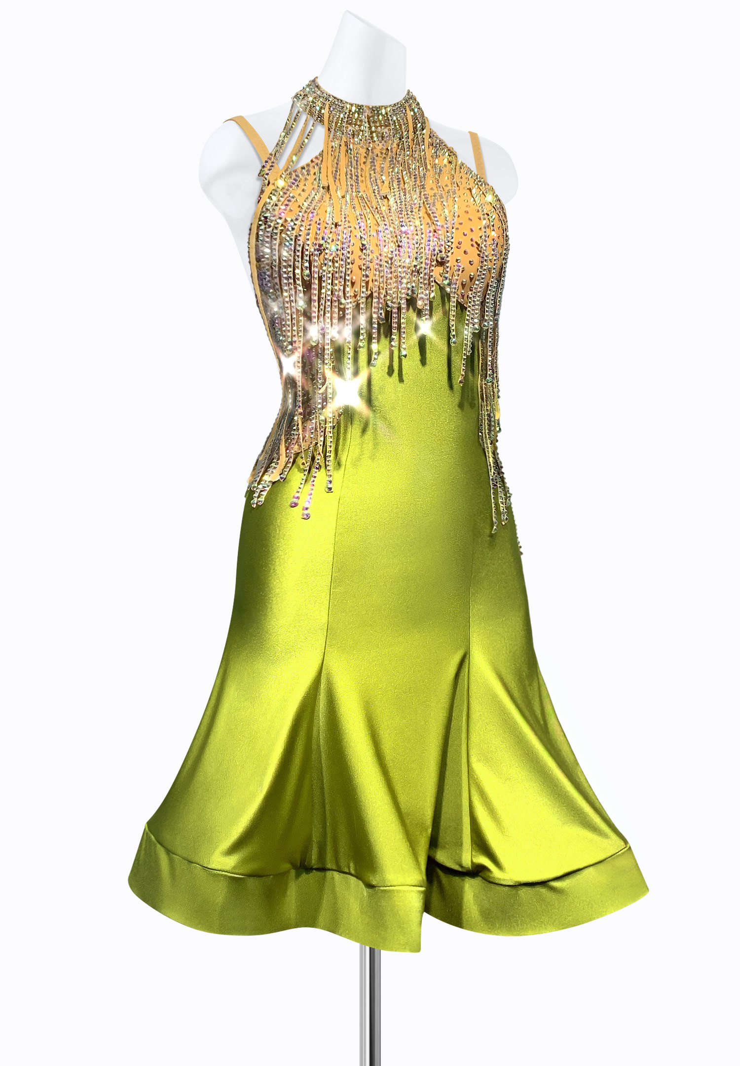 Fringe Lagoon Latin Dress PR-L215072