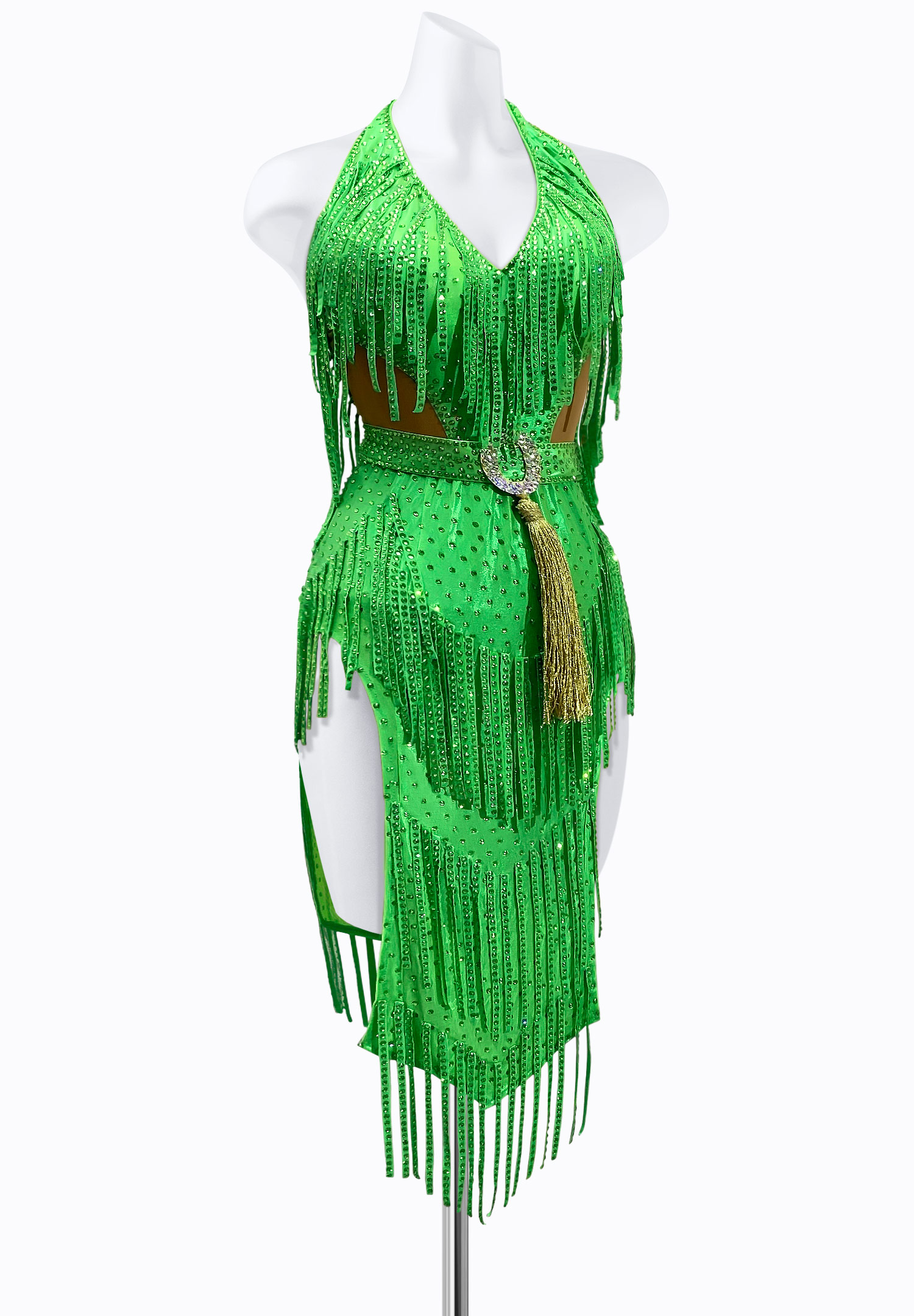 Fringed Tassel Latin Dress JT-L2160