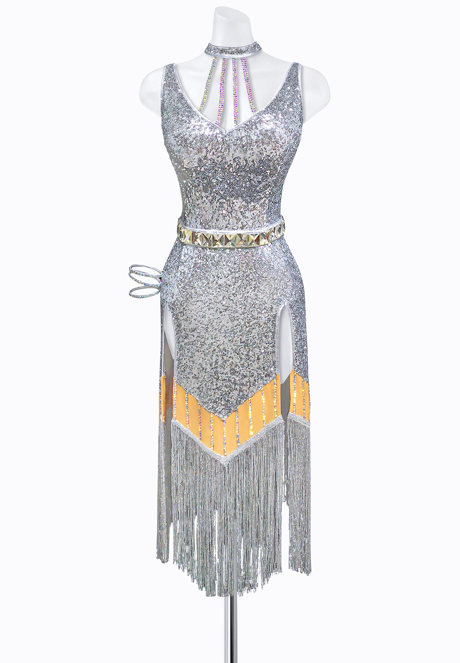 Glittering Emotion Latin Dress AM-L3128