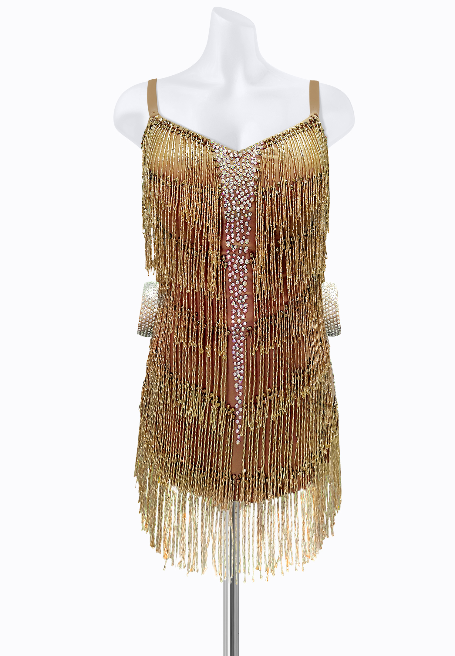 Golden Layer Rhythm Dress AM-L3047
