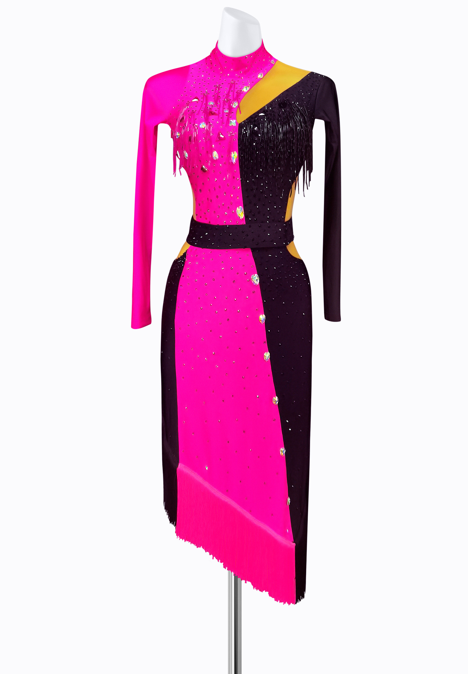 Harley Fringe Latin Dress AM-L3532