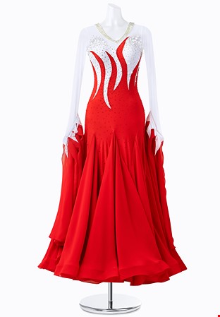 Haunted Flame Ballroom Gown AM-B3112