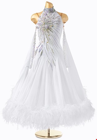 Ice Queen Ballroom Gown PCDSB22606