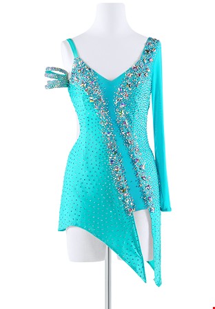 Ice Queen Latin Dress NZR23216