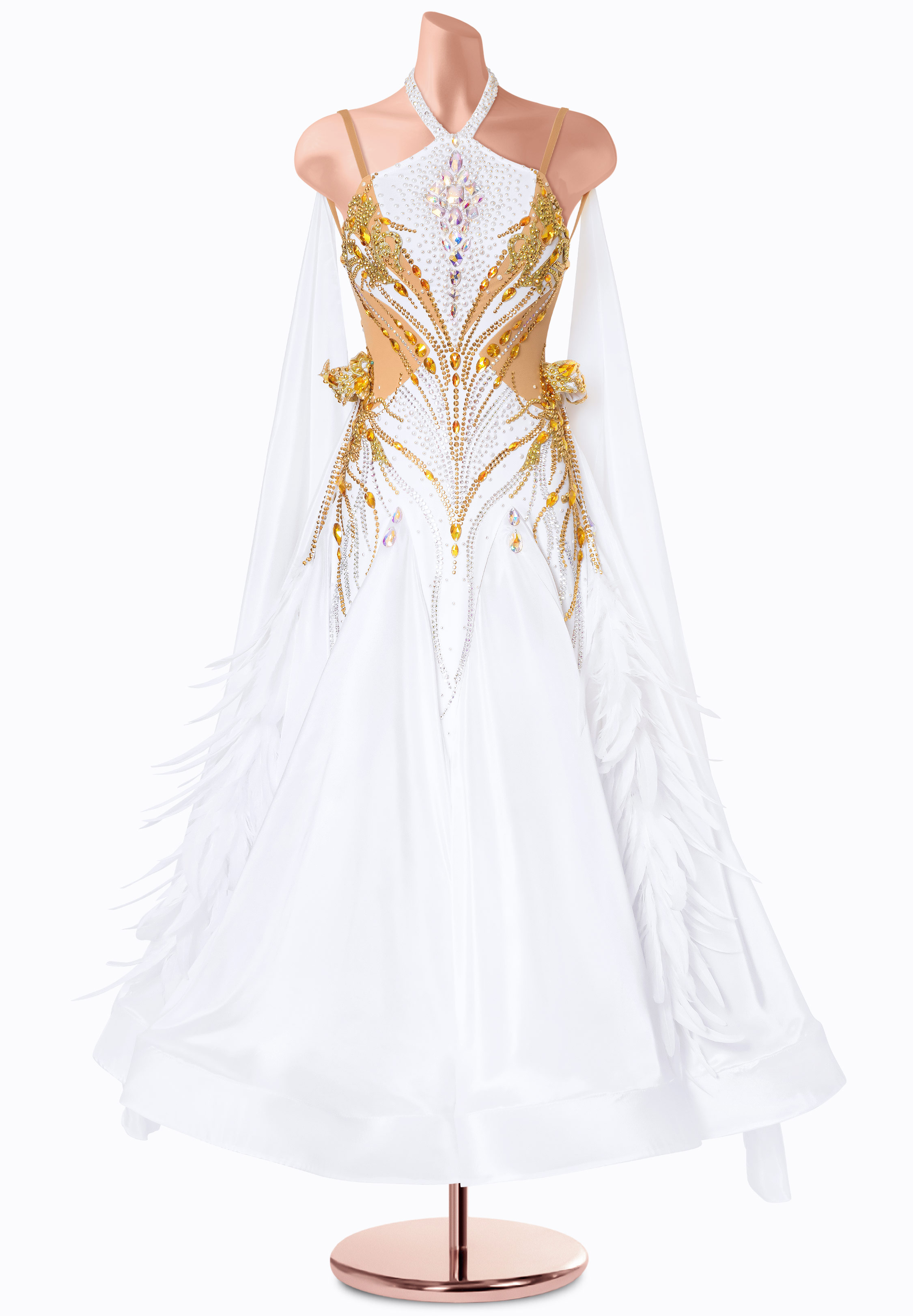 Imperial Swan Ballroom Gown MF-B0512