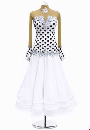 Dazzling Dot Ballroom Dress JT-B4601