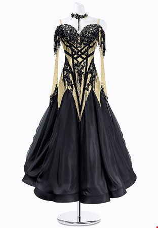 Dark Widow Ballroom Gown JT-B4639