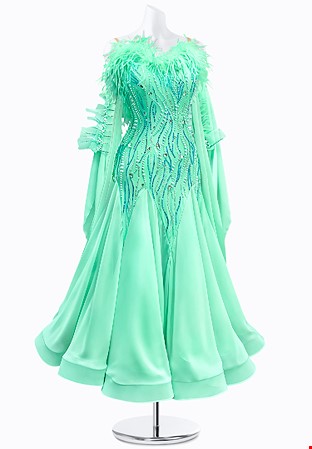 Tranquil Trails Ballroom Gown JT-B4706