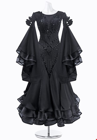 Midnight Tears Ballroom Gown JT-B4710