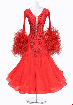 Blazing Dream Ballroom Gown JT-B4747