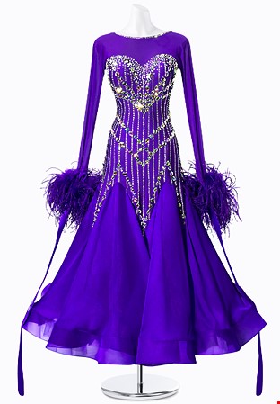 Amethyst Desire Ballroom Gown JT-B4800