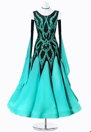 Night Lagoon Ballroom Gown JT-B4850