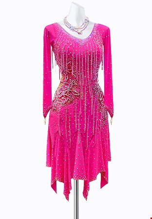 Passion Sunrise Latin Dress JT-L2296