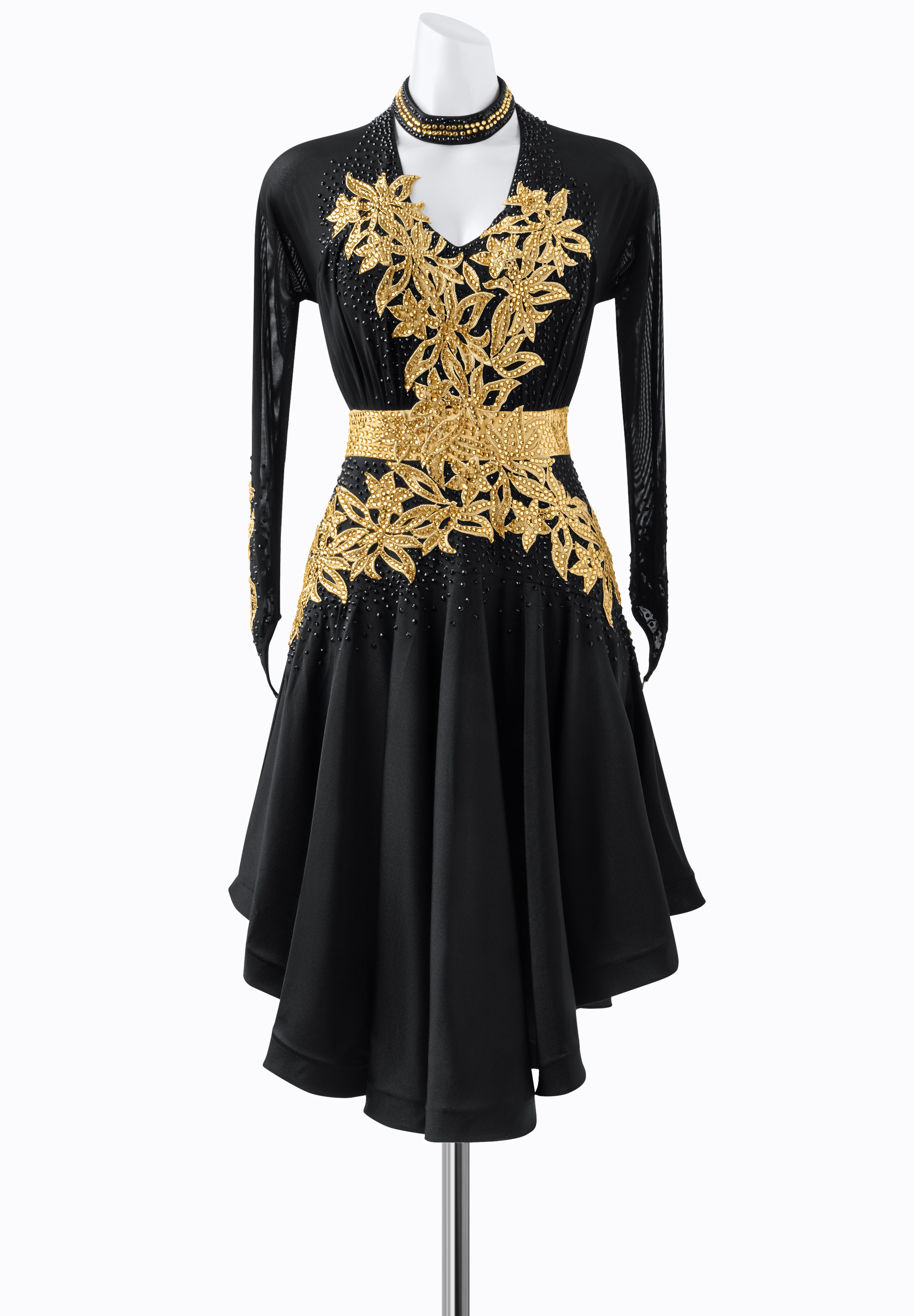 Tranquil Flower Latin Dress JT-L2321