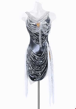 Metallic Passion Latin Dress PR-L240026