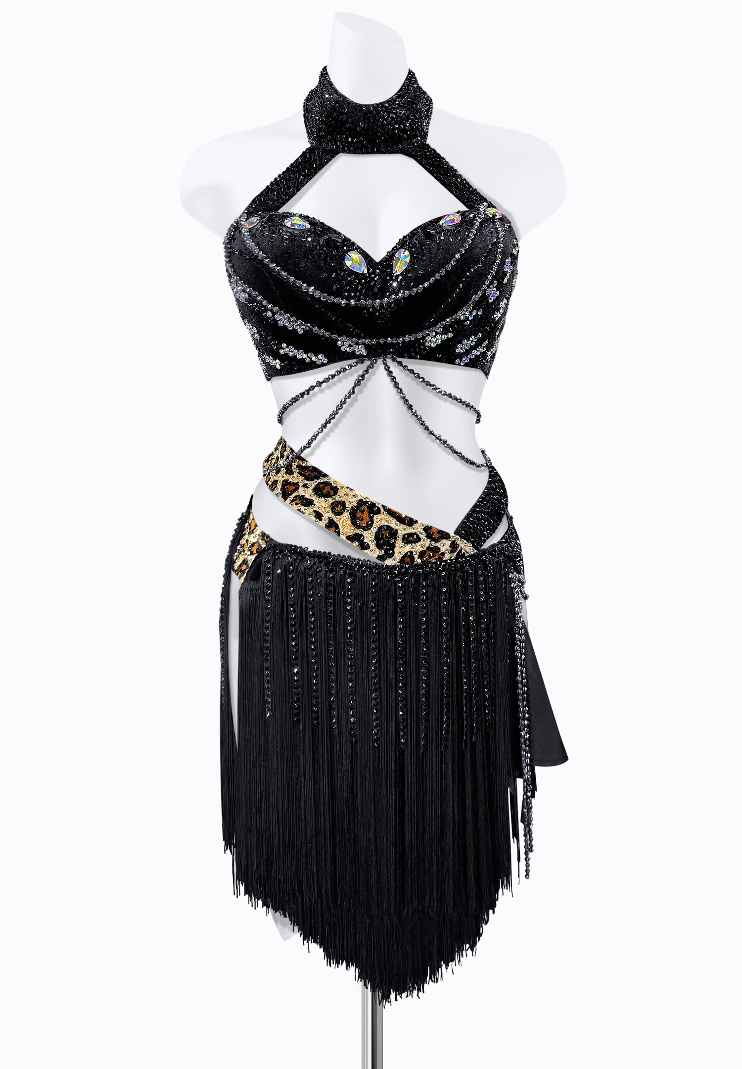 Exotic Night Latin Dress PR-L240053