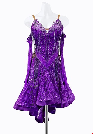 Amethyst Emotion Latin Dress PR-L240055