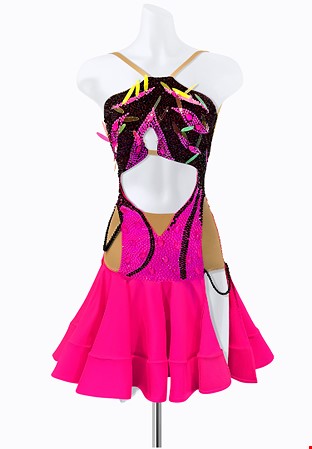 Neon Night Latin Dress PR-L240082