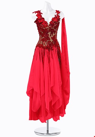 Blazing Emotion Latin Dress PR-L240088