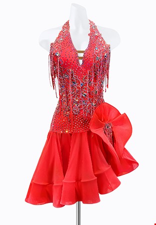 Fiery Motion Latin Dress PR-L240040