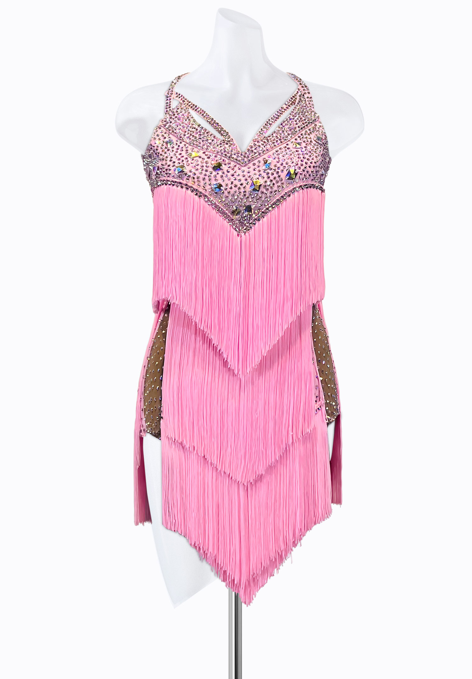 Layered Motion Latin Dress PR-L225063