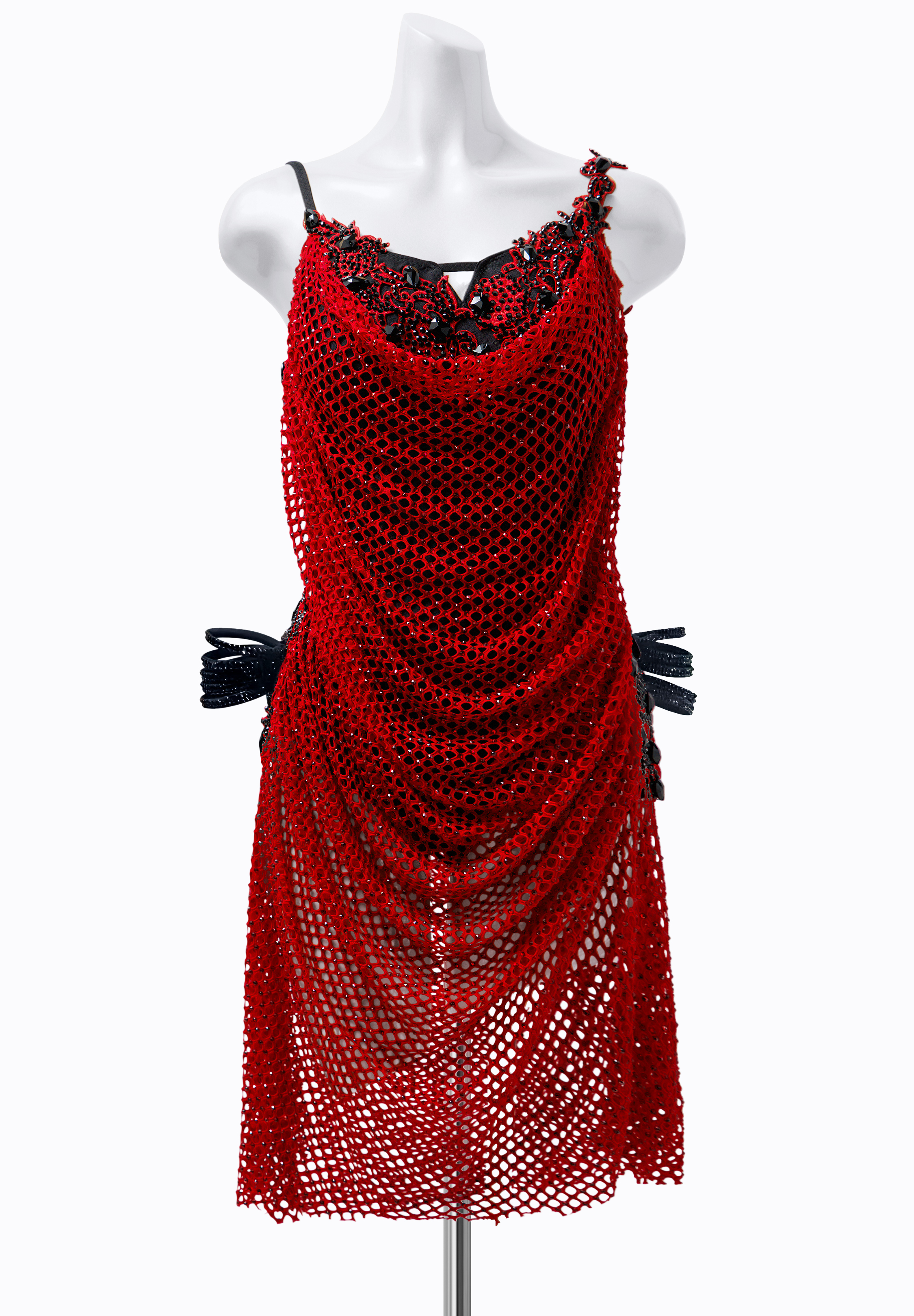 Luminous Mesh Latin Dress JT-L2223A