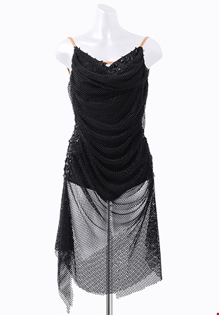 Luminous Mesh Latin Dress JT-L2223