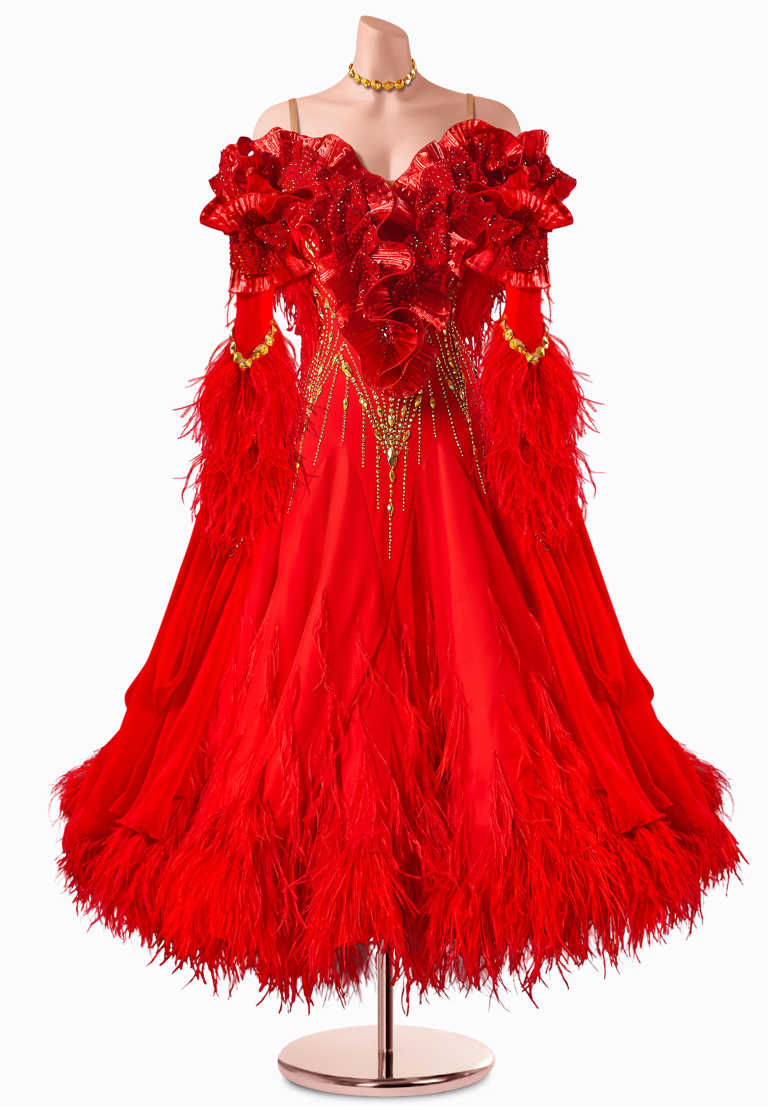 Cascade Phoenix Ballroom Gown TID-BM1005