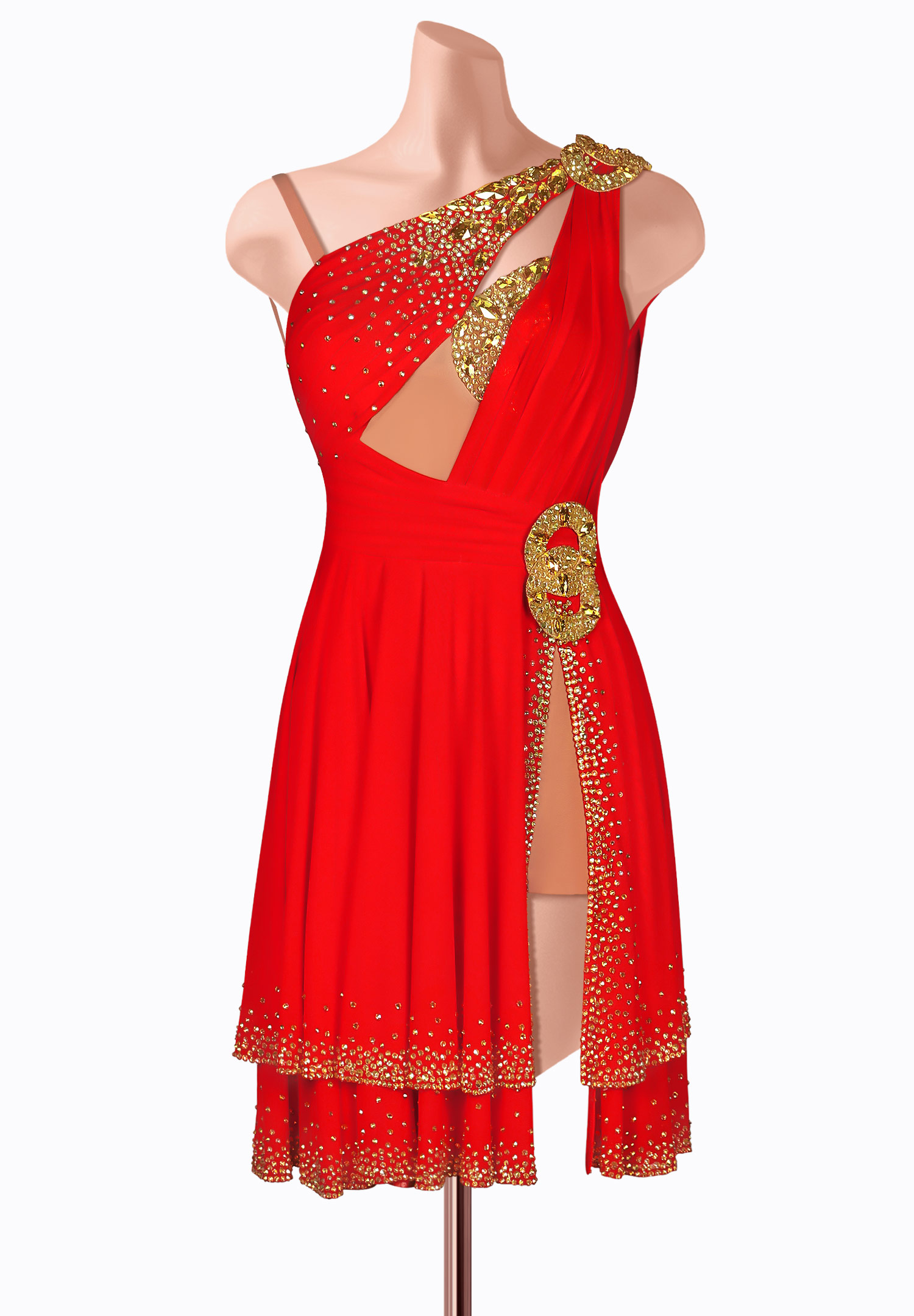 Golden Loop Latin Dress TID-LM1022