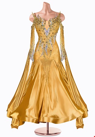 Metallic Aurora Ballroom Gown TID-BM1025
