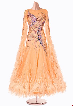 Crystal Daybreak Ballroom Gown TID-BM1032