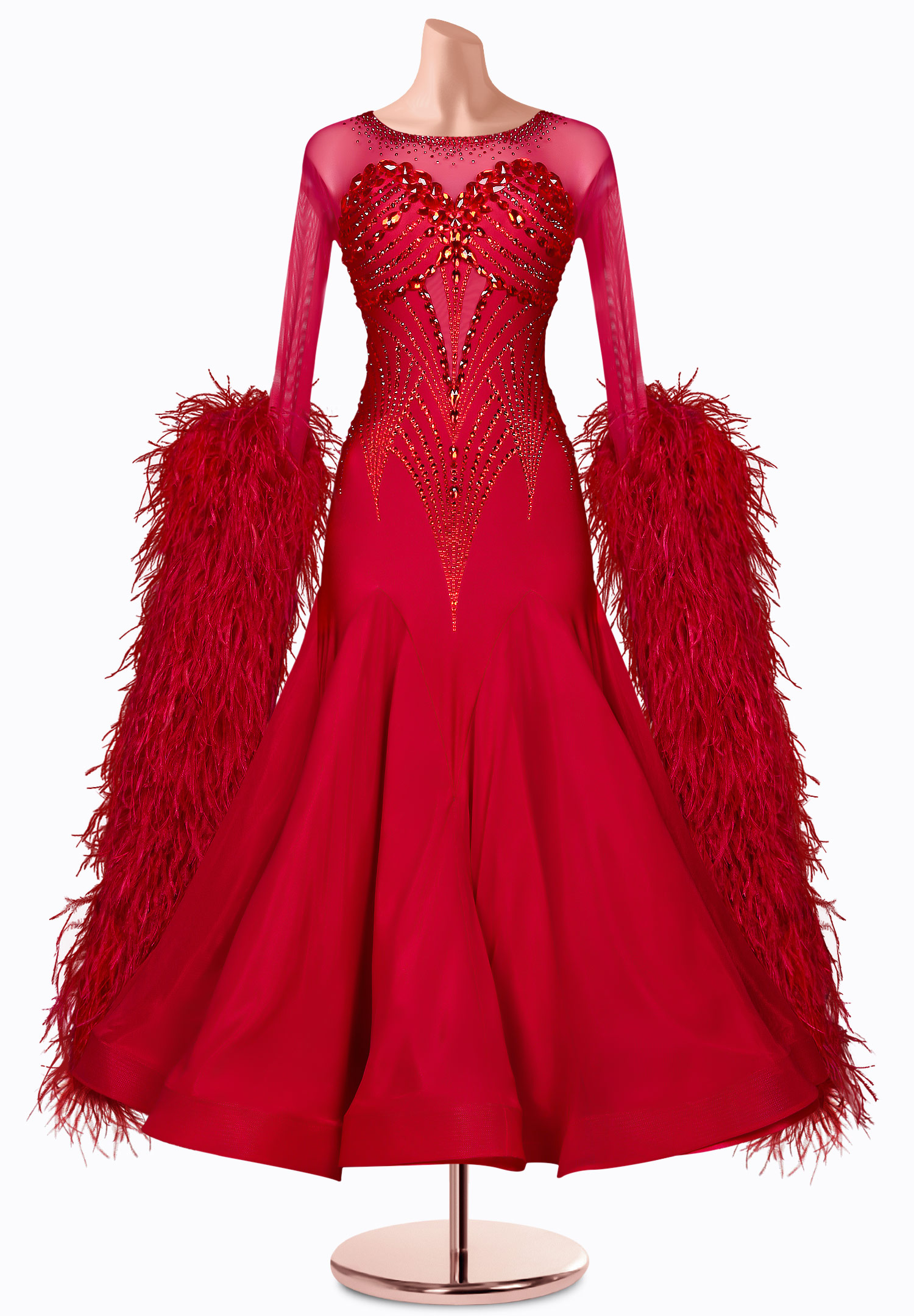 Sweet Embrace Ballroom Gown TID-BM1054