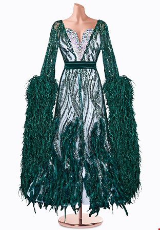 Lush Sequin Ballroom Gown TID-BM1060