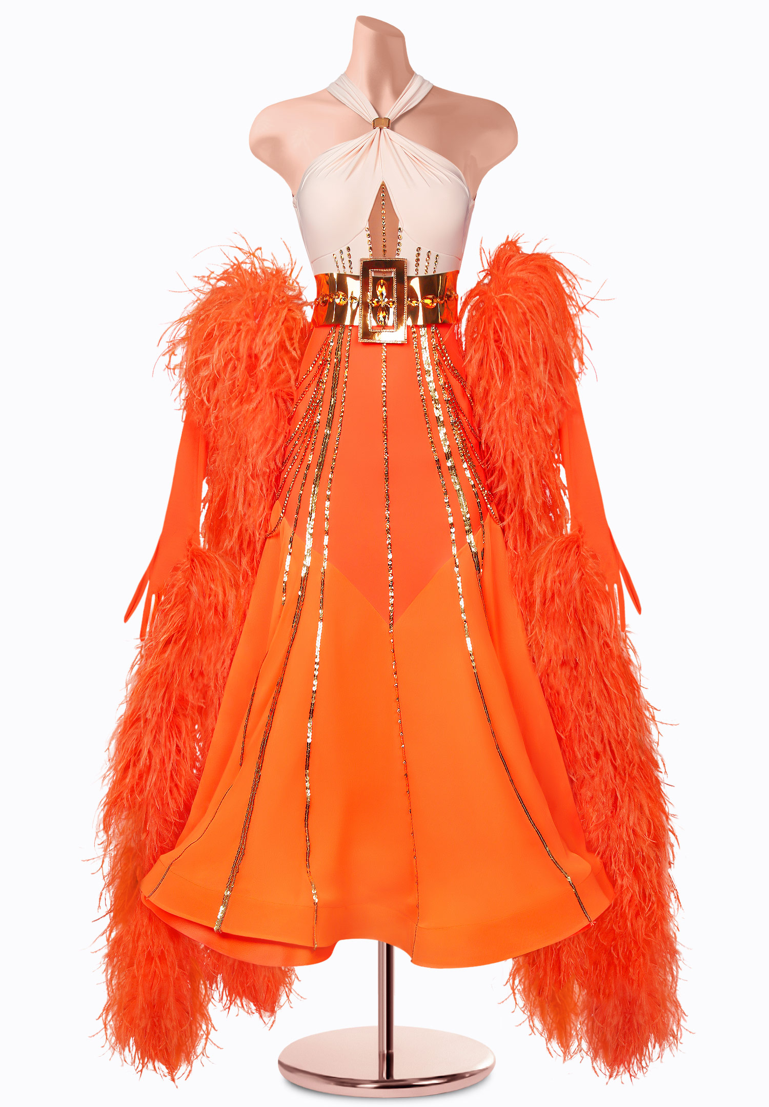 Sequin Sands Ballroom Gown TID-BM1067