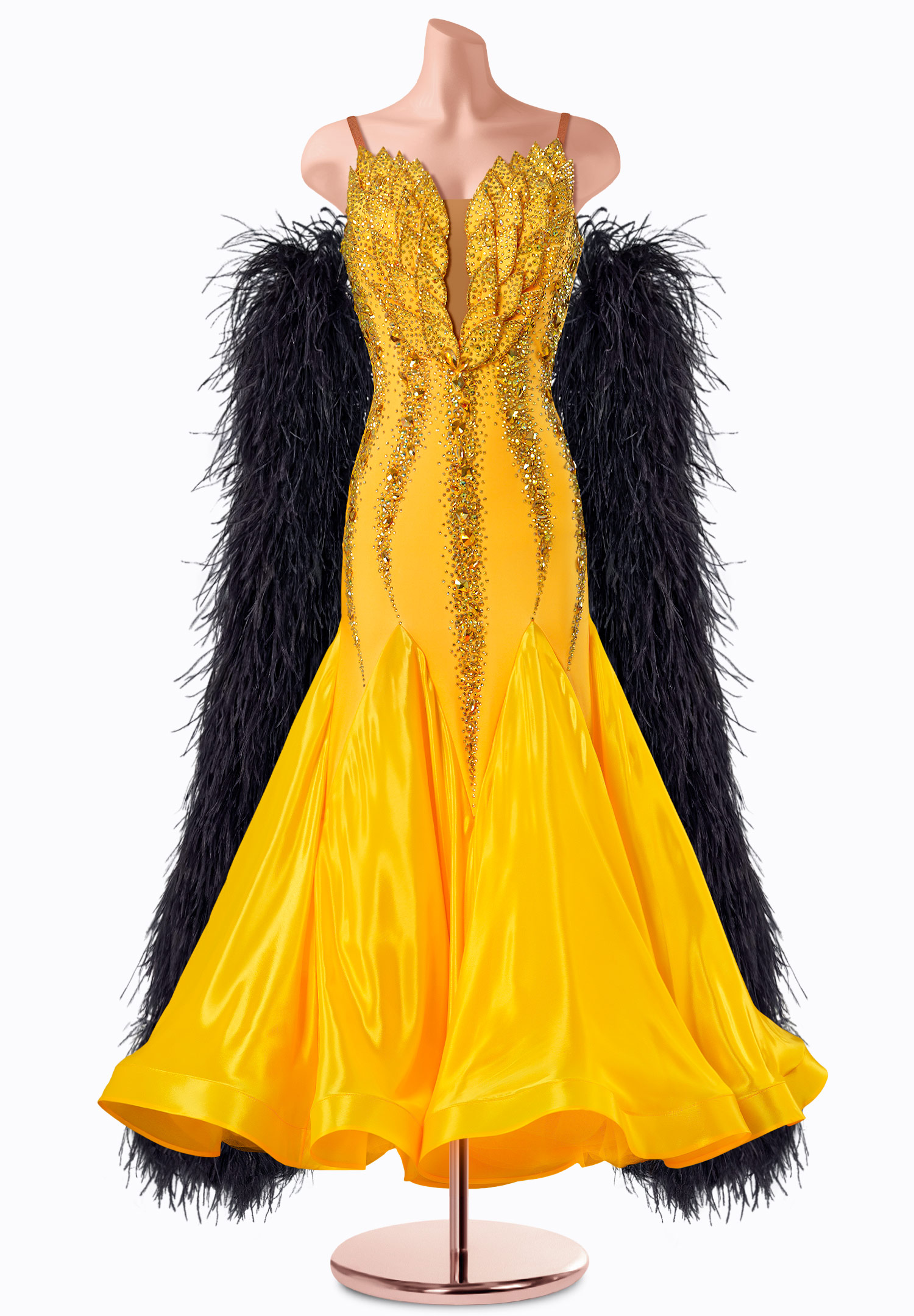 Sunlit Sparkle Ballroom Gown TID-BM1074