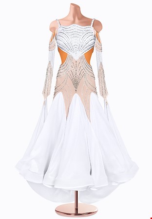 Pearl Wave Ballroom Gown TID-BM1080